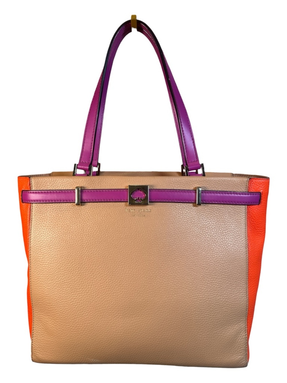 Kate Spade Demarco Leather Colorblock Tote EUC